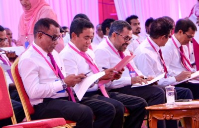 ޕާޓީ ވަރުގަދަވީ ރައީސް ޔާމީން ވެވަޑައިގެންނެވި ގުރުބާނީން: ޕީޕީއެމް