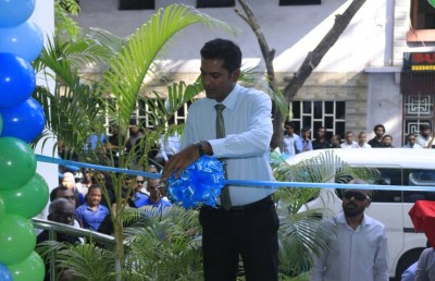 ފެން ކުންފުނީގެ ހިދުމަތް ދިނުމަށް އައު އިމާރާތެއް ހުޅުވައިފި