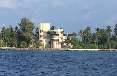 ރައީސް ޔާމީން، އާރަށުގައި ދިރިއުޅުއްވަން ހެދި ގެކޮޅުގެ ފޮޓޯ އާއްމުކޮށްލައިފި