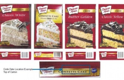 "ޑަންކަން ހައިންސް"ގެ ކޭކް މިކްސްތަކެއް ވިއްކުން މަނާ ކޮށްފި