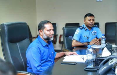 މިނިސްޓަރު އިމްރާން ފުލުހުންގެ އިސް ވެރިންނާ ބައްދަލުކުރައްވައިފި