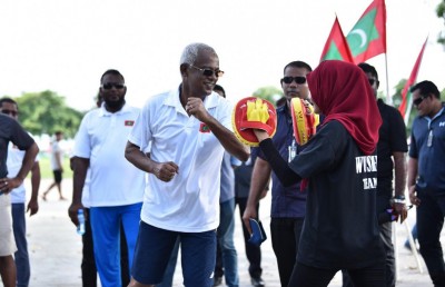 ރައްޔިތުން ބޭނުންވަނީ އެކުވެރިކަމާ އެކީ ކުރިއަށްދާން: ރައީސް