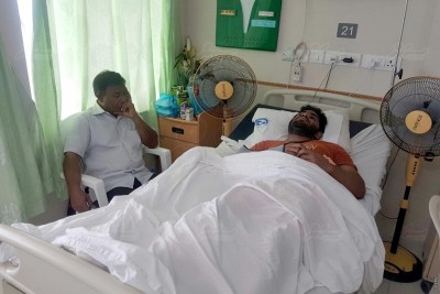 ވިލިނގިލީ އެކްސިޑެންޓުގައި އަނިޔާ ލިބުނު ޒުވާނާގެ ފައިގެ ދެ އިނގިއްޔެއް ބުރިކޮށްލަން ޖެހިއްޖެ