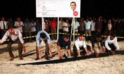 ލ. ފޮނަދު އަށް ސާފު ބޯފެން ފޯރުކޮށްދިނުމުގެ އަމަލީ މަސައްކަތް ފައްޓައިފި