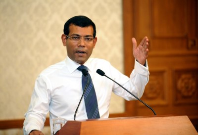 އެމެރިކާގެ ގްލޯބަލް ގްރީން ޖަމިއްޔާގެ ޝަރަފު ރައީސް ނަޝީދަށް އަރުވައިފި