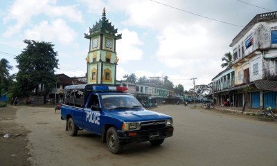 މިޔަންމާގެ ބޯޑަރު ކައިރިން ނުވަ ފުލުހަކު މަރާލައިފި