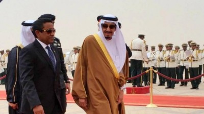 ރަސްމީ ދަތުރުފުޅެއްގައި ރައީސް ޔާމީން ސައުދީއަށް ފުރާވަޑައިގެންފި