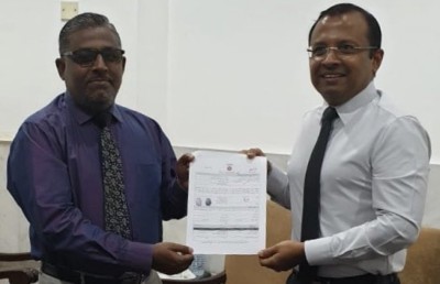 އެމްޑީއޭގެ މެމްބަރު އުމަރު ހުސައިން ޖޭޕީ އަށް