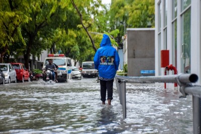 15 ގަޑިއިރުތެރޭ މާލެއަށް 72 މިލިމީޓަރުގެ ވާރޭ ވެހިއްޖެ