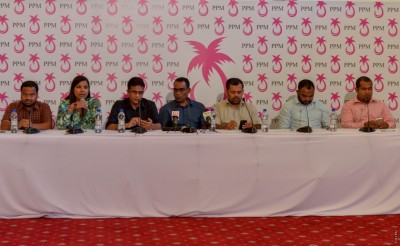 އިންތިޚާބާ ގުޅޭގޮތުން ޕީޕީއެމުން ކޮށްފައިވާ އިއުލާނަށް ތަބާނުވުމަށް ޕީޖީ ގްރޫޕުން އިލްތިމާސްކޮށްފި