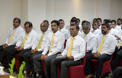 އެމްޑީޕީ އާ ހެދި ކޯލިޝަންގައި ފުރަތަމަ ރެނދު އަޅައިފި