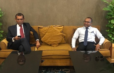 މޫސުމަށް އަންނަ ބަދަލުތަކާ ބެހޭ ކޮންފަރެންސަށް ނަޝީދު ފުރާވަޑައިގެންފި