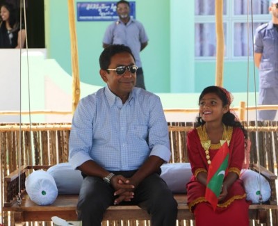 މަކުނުދުއަށް ގިނަ ކަންތައްތަކެއް ކޮށްދޭން ރައީސް ޔާމީން ވައުދުވެ ވަޑައިގެންފި