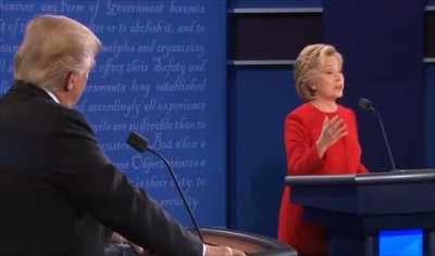 އެމެރިކާގެ އާންމު ޚިޔާލު ހޯދުމުގެ ވޯޓުން ޓްރަމްޕް، ހިލަރީއާ އެއްވަރު ކުރަނީ