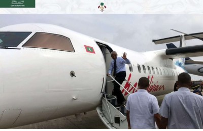 ރައީސް ގެމަނަފުއްޓަށް، ނައިބު ރައީސް އައްޑުއަށް ވަޑައިގެންފި