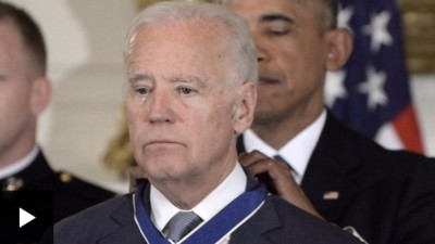 އެމެރިކާގެ ރައްޔިތަކަށް ދެވޭ އެންމެ މަތީ ޝަރަފު ބައިޑެން އަށް އަރުވައިފި