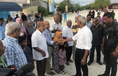 ވެރިކަމަށް ވަޑައިގަތުމަށް ފަހު ރައީސް ފުރަތަމަ ފަހަރަށް އުފަން ރަށަށް