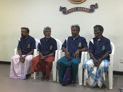 ލަންކާ މަސްވެރިން ސަލާމަތްވާން ރޯމަސް ކެއީ އަވީލައި، ހިއްކައިގެން