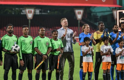 ހާއްސަ މެޗުން އިމްރާން ގައުމީ ޓީމަށް އަލްވަދާއު ކިޔައިފި