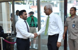 މަސައްކަތް ކުރަނީ ދިވެހި ބޭސްވެރިކަމަށް ވެސް ޖާގަދޭން: އަމީން