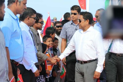 ސައުދީ ސަރުކާރުގެ ވިޔަފާރީގެ ބިޔަ މަޝްރޫއެއް ފ. އަތޮޅުގައި ފައްޓާނެ: ރައީސް