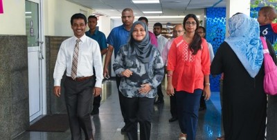 އުރަމަތީގެ ކެންސަރަށް ހާއްސަ ކްލިނިކެއް އައިޖީއެމްއެޗުގައި ހުޅުވައިފި