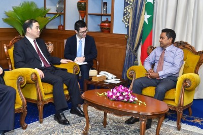 ޗައިނާގެ ގުޅުމަށް ބޮޑު އަހުމިއްޔަތެއް ދެން: ރައީސް