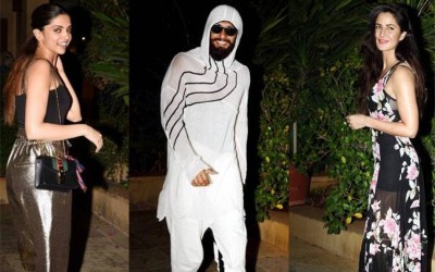 ޝާހިދުގެ ޕާޓީއަށް ރަންވީރު ދިއައީ ކެޓްރީނާ އާ އެކު؟