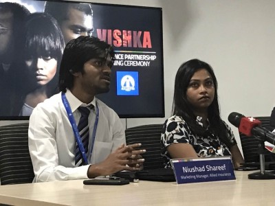 ވިޝްކާގެ ލީޑު ކެރެކްޓަރާ އެކު އެލައިޑްގެ ކަމަނަ އިންޝުއަރަންސް އިސްތިހާރުކުރަނީ