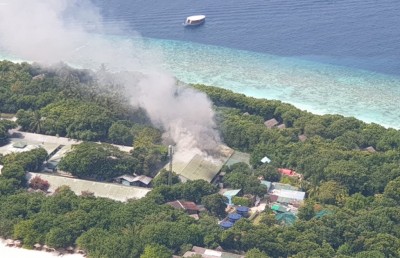 ރީތި ބީޗް ރިސޯޓުގެ އިންޖީނުގޭގައި އަލިފާން ރޯވެއްޖެ