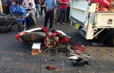 ޕިކަޕެއްގައި ސައިކަލަކުން ޖެހި 17 އަހަރުގެ ކުއްޖަކު ސީރިއަސް ހާލަތުގައި