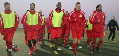 ރާއްޖެއާ ދެކޮޅަށް ކުޅޭ މެޗަށް ތައްޔާރުވާން ފަލަސްތީނު ގަތަރަށް