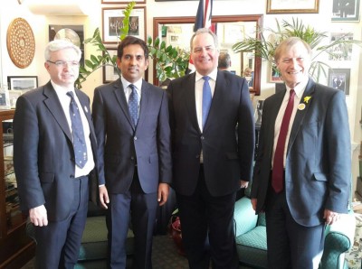 ހަމާލާދިން އިރު މިނިސްޓަރު ސައީދު ހުންނެވީ ޔޫކޭ ގާނޫނުހަދާ މަޖިލީހުގެ ތެރޭގައި