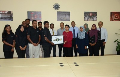 މާލޭ ހުކުރު މިސްކިތުގެ ލޭޒާ ސްކޭނެއް ކޮށްފި