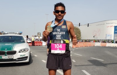 ކެޓަގަރީގެ އެއް ވަނަ ހޯދައި ޝިފާޒް ގައުމީ މެރެތަން ރެކޯޑް މުގުރާލައިފި