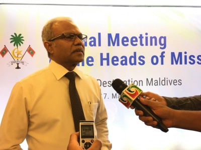ރާއްޖެ ޕްރޮމޯޓު ކުރުމާ ގުޅޭ ގޮތުން ސަފީރުންނާ މަޝްވަރާކޮށްފި