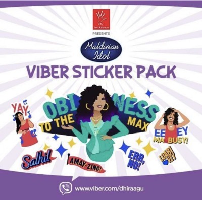 މޯލްޑިވިއަން އައިޑޮލްއަށް ހާއްސަ ސްޓިކާޕެކެއް ދިރާގުން ތައާރަފްކޮށްފި