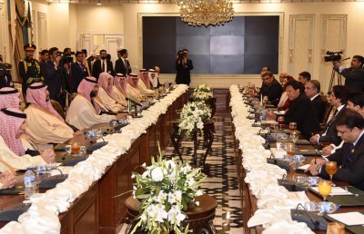 ޕާކިސްތާނާ އެކު ސައުދީން 20 ބިލިއަން ޑޮލަރު އެއްބަސްވުމަކަށް