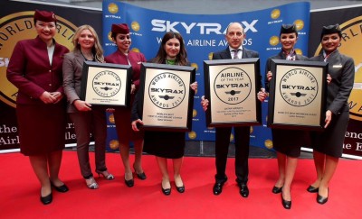 ދުނިޔޭގެ އެއްވަނަ އެއާލައިނުގެ އެވޯޑު ގަތަރު އެއާވޭސްއަށް