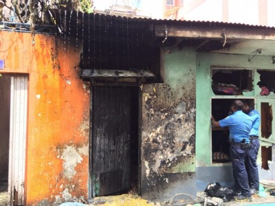 ބިދޭސީން ދިރިއުޅޭ ގެއެއްގައި ގޭސް ފުޅިއެއްގައި ރޯވެ ބޮޑެތި ގެއްލުންތަކެއް