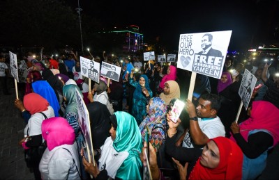 ވެރިކަމަށް ރަނގަޅީ ގާސިމް! މުޒާހަރާކުރަން ހޮސްޕިޓަލް!