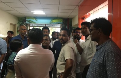 ވެރިކަމަށް ރަނގަޅީ ގާސިމް! މުޒާހަރާކުރަން ހޮސްޕިޓަލް!