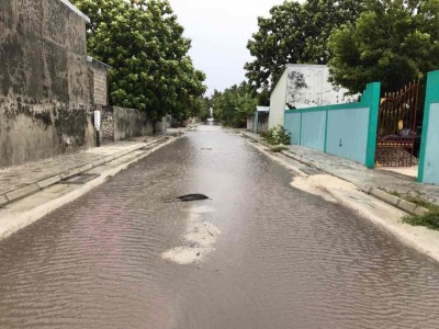 ފޮނަދު އާއި ވިލިގިލީގައި ފެންބޮޑުވެ، ބައެއް ގެތަކަށް ފެން ވަދެއްޖެ