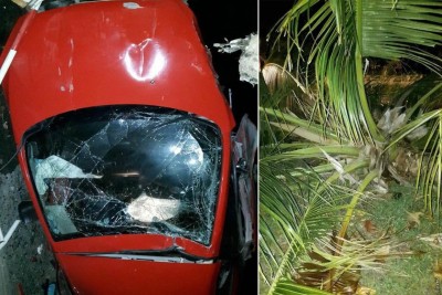 ލިންކް ރޯޑުގައި ދުއްވި ކާރެއް ރުކެއްގައި ޖެހި ފުރޮޅާލައި ފަސް ޒުވާނަކަށް އަނިޔާވެއްޖެ