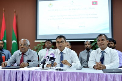 ތިން ރަށެއްގެ ނަރުދަމާ ނިޒާމު ގާއިމު ކުރުމުގެ އަމަލީ މަސައްކަތް ހަވާލުކޮށްފި