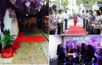 އަންހެނުންގެ ދުވަސް: ކޭކާއި މަލުން ނިންމާލާނީ ބާ؟