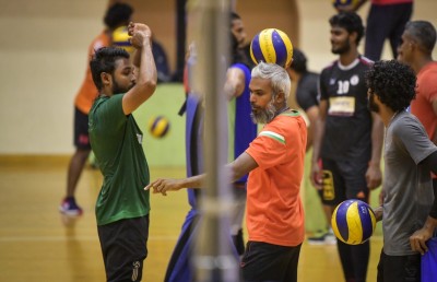 ގައުމީ ފިރިހެން ވޮލީ ޓީމު މެޑެއްޔެއްގެ އުއްމީދުގައި