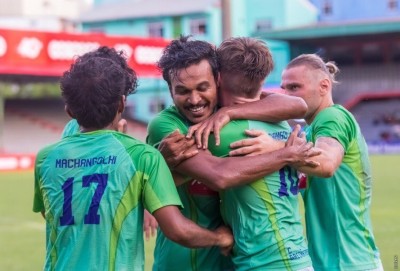 މާޅޮހުގެ މައްޗަށް ކުރި ހޯދައި ގްރީން އިން ލީގުގެ ތިން ވަނަ އަށް