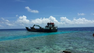 ކެންދޫ ފަރަށް އެރި ޓަގް ބޯޓް ފުންކޮށްފި