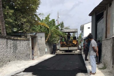 ކުޅުދުއްފުށީ މަގު ހެދުން ނުހުއްޓޭ، ދެމަސްތެރޭ ނިމޭނެ: އެމްއާރުޑީސީ